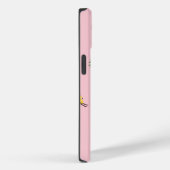 ピンクスキーヤースキー開場クリスマススキーホリデー Case-Mate iPhoneケース (裏面 / 右)