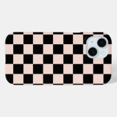 ピンクスクエア Case-Mate iPhoneケース (裏面 (横))