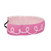 ピンクスクライブル アスレチックヘッドバンド (左)