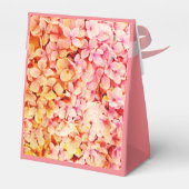 ピンクスクリプトモノグラム誕生日パーティーありがとう フェイバーボックス (裏面サイド)