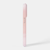 ピンクスクーターのフラワーフォンケース iPhoneケース (右側面)