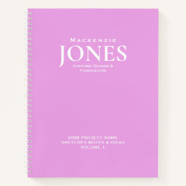 ピンクスケッチ ノートブック