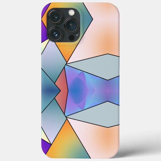 ピンクスタイリッシュとブルーの大理石の美モダンしさ Case-Mate iPhoneケース (裏面)