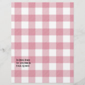 ピンクスタイリッシュとホワイトドッグ気にフライ チラシ (裏面)