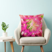 ピンクスタイリッシュの花装飾用クッション クッション (椅子)