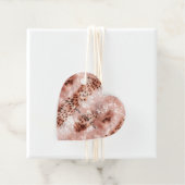 ピンクスタイリッシュガーリーローズ金ゴールドグリッターグリッツ フェイバータグ (インサイチュ)