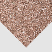 ピンクスタイリッシュガーリーローズ金ゴールドグリッターグリッツ 薄葉紙 (詳細)