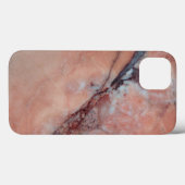 ピンクスタイリッシュ大理石(傷あり) Case-Mate iPhoneケース (裏面 (横))