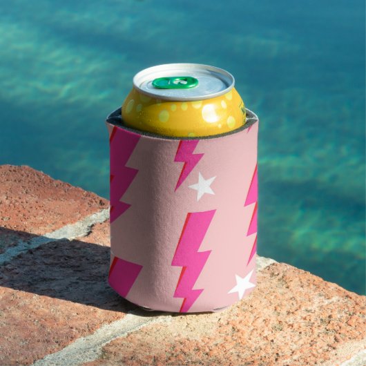 ピンクスタイリッシュ稲妻学期・夏期 缶クーラー (インサイチュ プール)