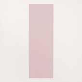 ピンクスタイリッシュ色にバロック模様 ヨガマット (裏面)