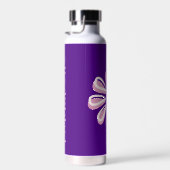 ピンクスタイリッシュ開花ドードル ウォーターボトル (右面)