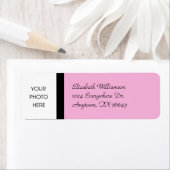 ピンクスタイリッシュ ラベル (インサイチュ)