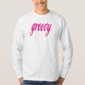 ピンクスタイル・グルービー Tシャツ (正面)