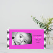 ピンクスタイル 案内状 (スタンド正面)