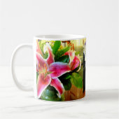 ピンクスターガザーリリーコーヒーマグ コーヒーマグカップ (左)