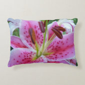 ピンクスターガーザーリリーフローラ アクセントクッション (正面)