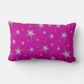 ピンクスターズ印刷装飾用クッションルンバーピンク ランバークッション (裏面)