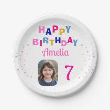 ピンクスターハッピーバースデーパーティーガールフォト