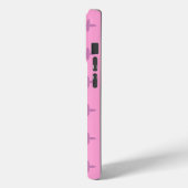 ピンクスターペタルドットパターン Case-Mate iPhoneケース (裏面 / 左)