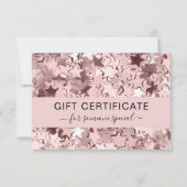 ピンクスターモダンズのギフト券 (正面)