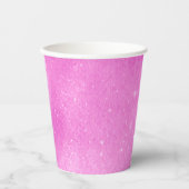 ピンクスターリーナイトベビーシャワー紙カップ 紙コップ (正面)