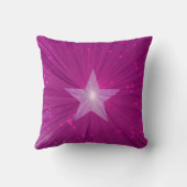 ピンクスター印刷装飾用クッションスクエア クッション (裏面)
