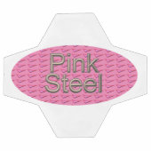 ピンクスチールサッカーボール サッカーボール (フラット)