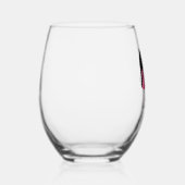 ピンクスティレトスガールズナイトアウトバチェロレッテ ステムなしワイングラス (右)