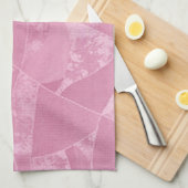 ピンクステイングラスキッチンタオル キッチンタオル (四つ折り)
