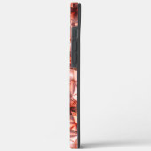 ピンクストライプがかったワインの絹のような形の抽象芸術 Case-Mate iPhoneケース (裏面 / 左)