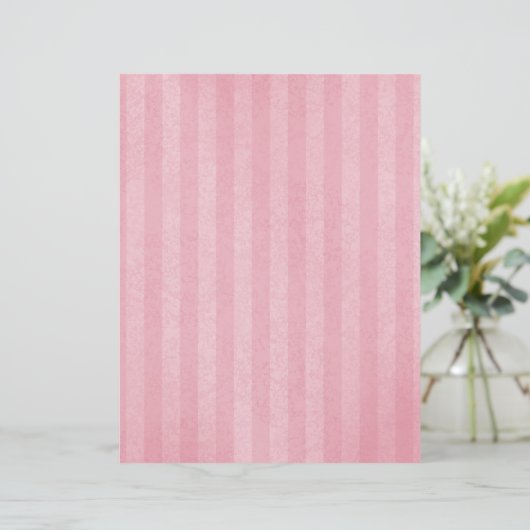 ピンクストライプのスクラップブック紙 (スタンド正面)