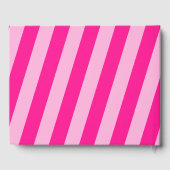 ピンクストライプのB&Bビジターブック ゲストブック (裏面)