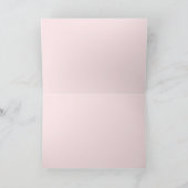 ピンクストライプピーニーフローラサンキューカード サンキューカード (内部)