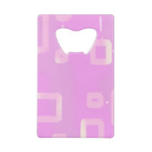 ピンクストライプボトルオープナー クレジットカード栓抜き (裏面)