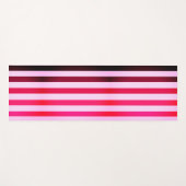 ピンクストライプヨガマット ヨガマット (正面(横))