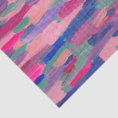 ピンクストライプ抽象芸術 薄葉紙 (詳細)