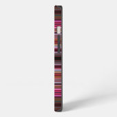 ピンクストライプ柄 Case-Mate iPhoneケース iPhone 13ケース (左側面)