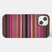 ピンクストライプ柄 Case-Mate iPhoneケース iPhone 13ケース (裏面横)