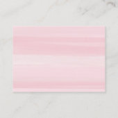 ピンクストライプ色のシャワーエンクロージャカード エンクロージャーカード (裏面)