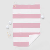 ピンクストライプ色のストライプ、パタストライプのーン ゴルフタオル (インサイチュ)