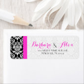 ピンクストライプ色のダンマスク2 ラベル (インサイチュ)