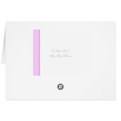 ピンクストライプ色の白 (裏面横)