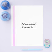 ピンクストライプ色の白 チラシ (シングル)