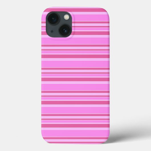 ピンクストライプ色のCase-Mate iPhoneケース Case-Mate iPhoneケース (裏面)
