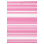 ピンクストライプ色 クリップボード (裏面)