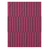 ピンクストライプ色 テーブルクロス (正面)