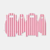 ピンクストライプ色 フェイバーボックス (折り畳みなし)