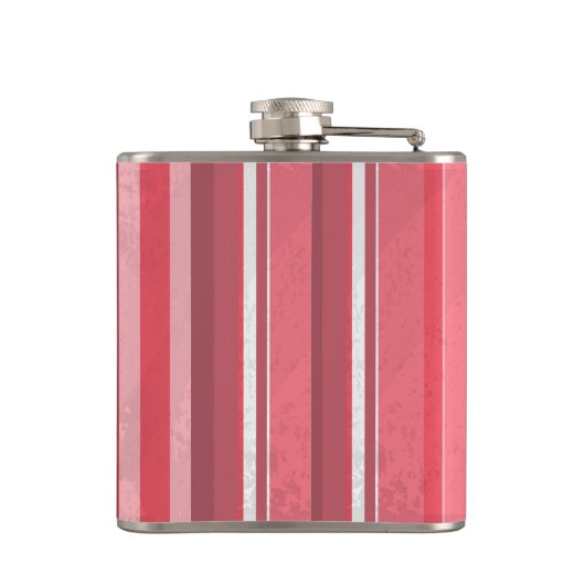 ピンクストライプ色 フラスク (裏面)