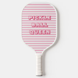 ピンクストライプ色 | Pickle Ball Queen ピックルボールラケット
