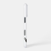 ピンクストライプ カクテルデザイン iPhoneケース (右側面)